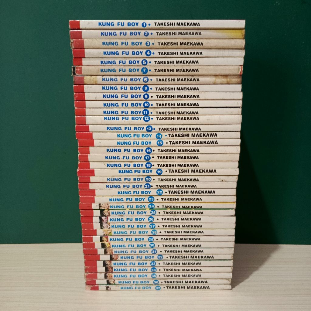 Komik Kungfu Boy Set 1-37 Tamat Kolpri