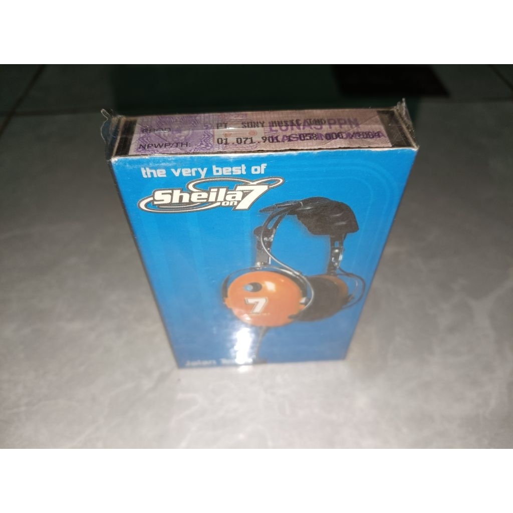 kaset Sheila on seven,jalan terus (segel)