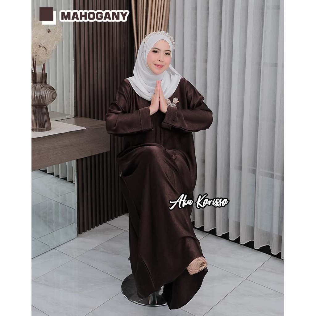 Abaya dress aku Karissa / QianaraAbaya aku Karissa / Khaliza aku Karissa / gamis aku Karissa