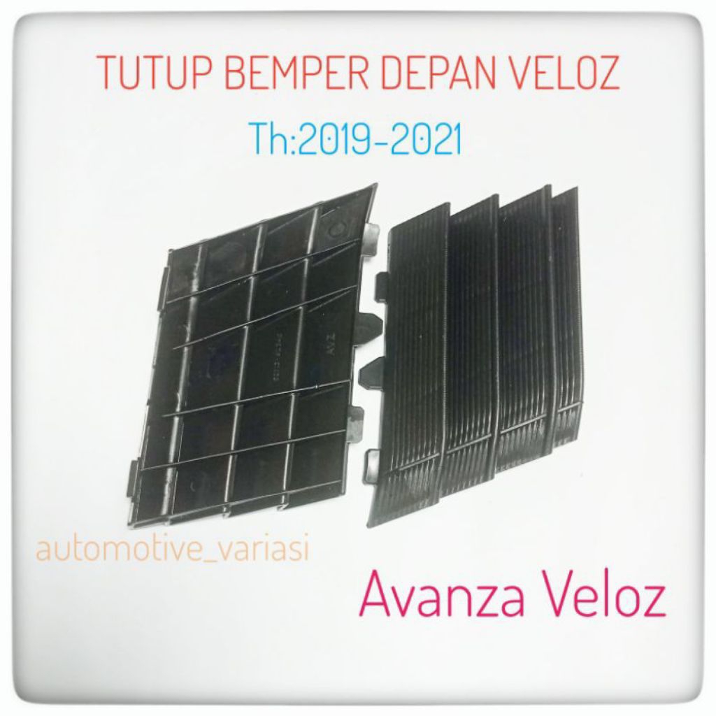 Tutup Bemper Depan Avanza Veloz 2019 2021 Cover Bemper Depan Veloz Tutup Bemper Depan Veloz
