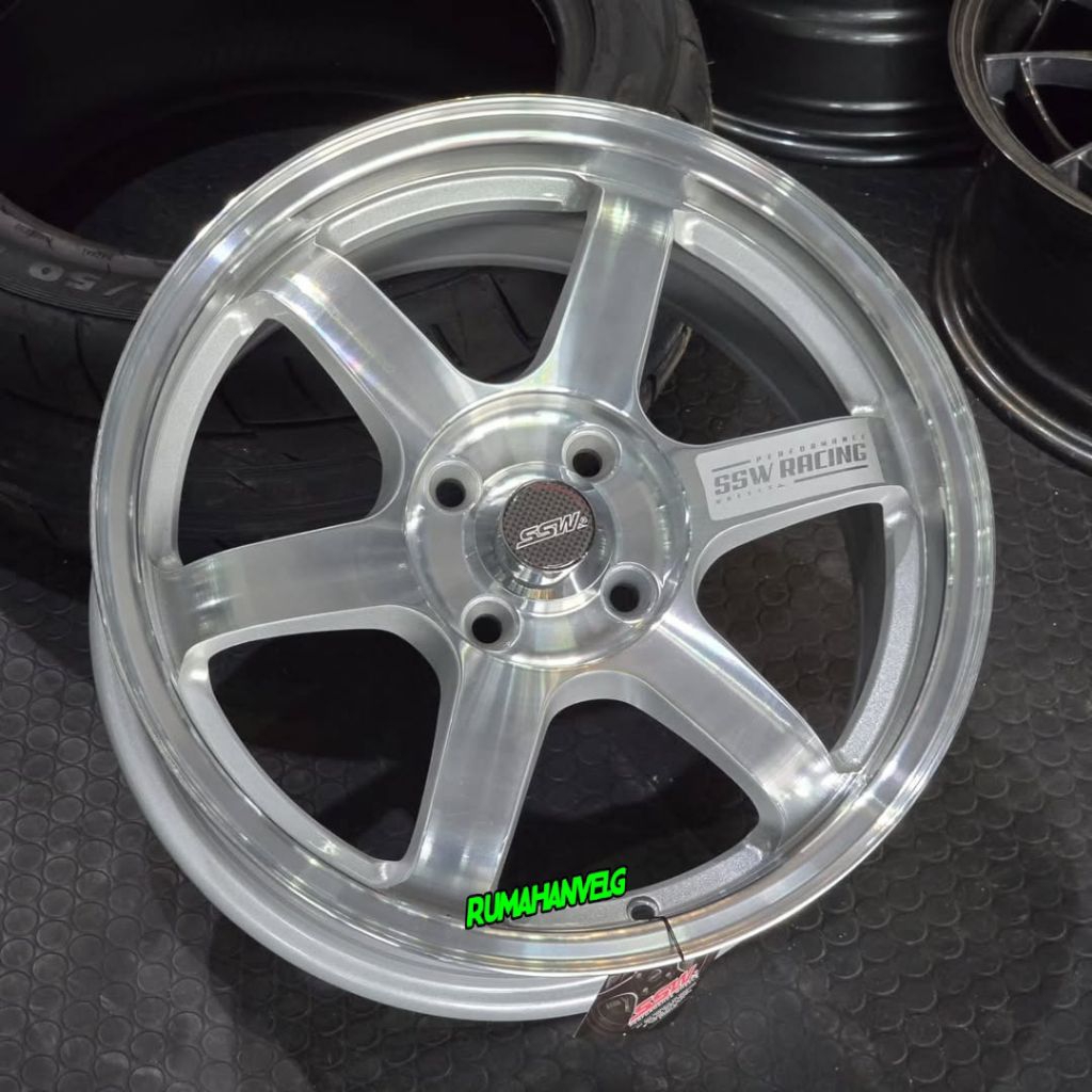 velg TE37 SSW ORIGINAL THAILAND r16 lebar 7 pcd 4x100 et 40 velg mobil ring 16 pnp mobil agya ayla s