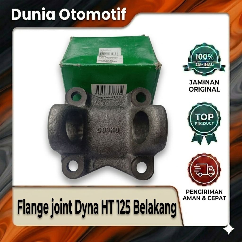 FLANGE JOINT TAPAK KOPEL DYNA HT -125 belakang