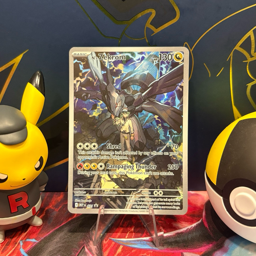 N's Zekrom 031 ENG - Black Star Promo - Ascended Heroes ETB - Pokemon TCG