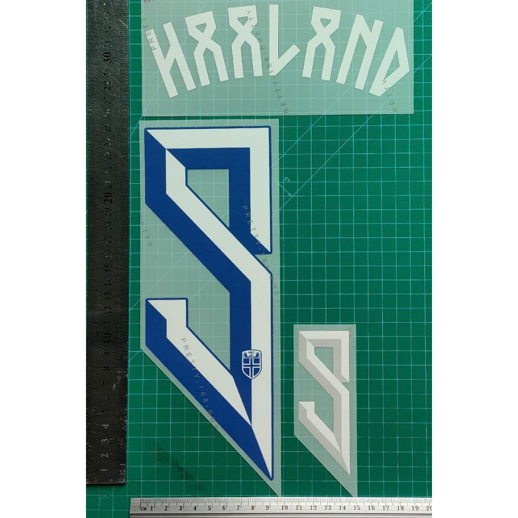 [ NAMESET HK ] HAALAND NORWEGIA HOME 2024/2025