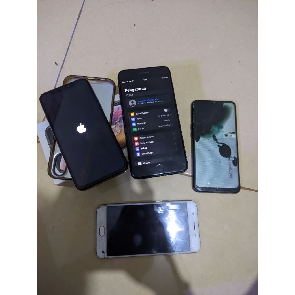 hp rusak atau minus