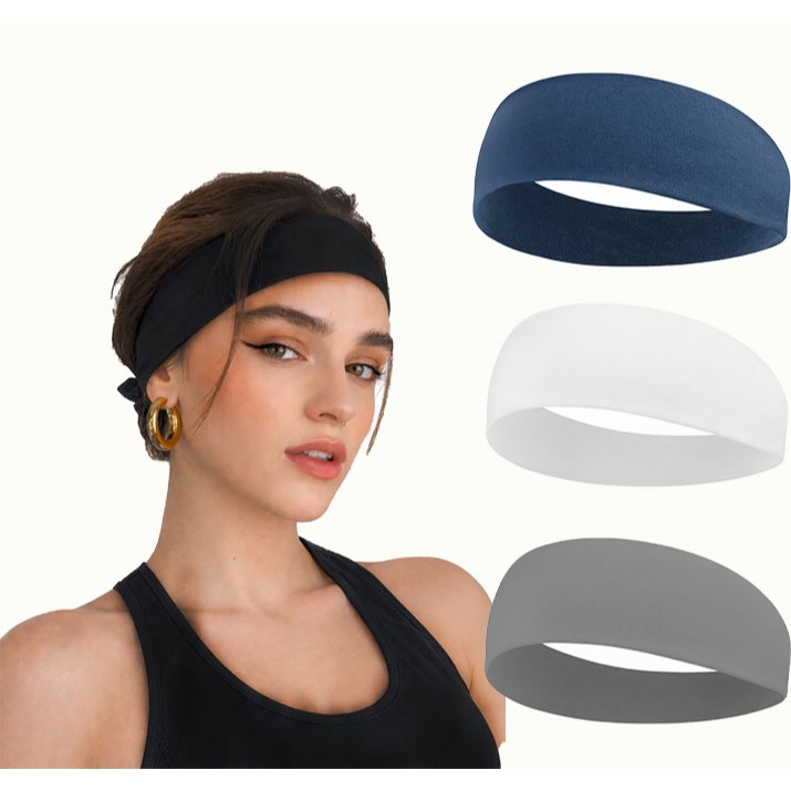 HAIRBAND BANDANA SUPORT OLAHRAGA/BANDO WANITA/IKAT KEPALA OLAHRAGA PRIA