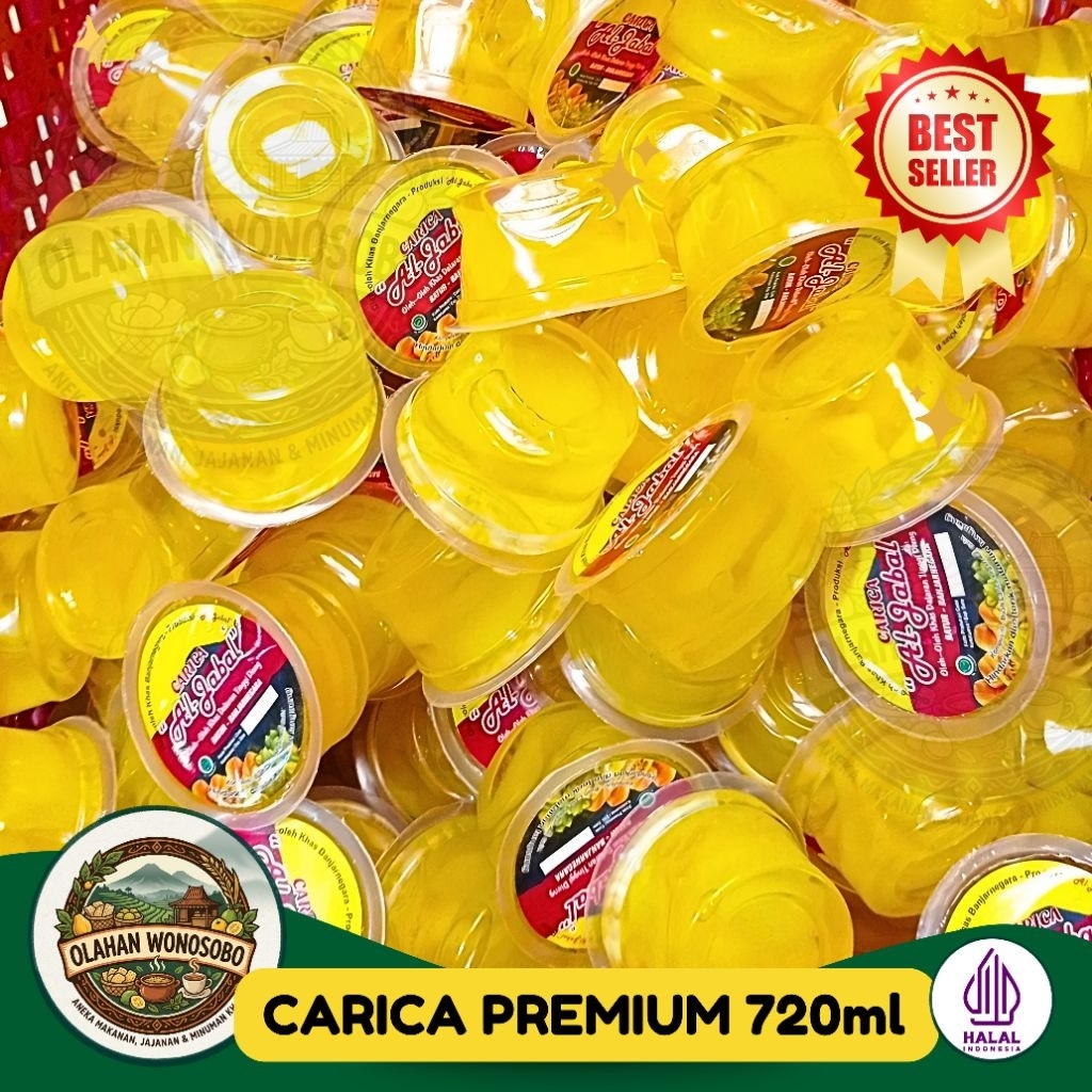Carica Premium 720ml | 6Cup @125ml | karika Manisnya Pas Bikin Nagih | Carica Dieng Wonosobo