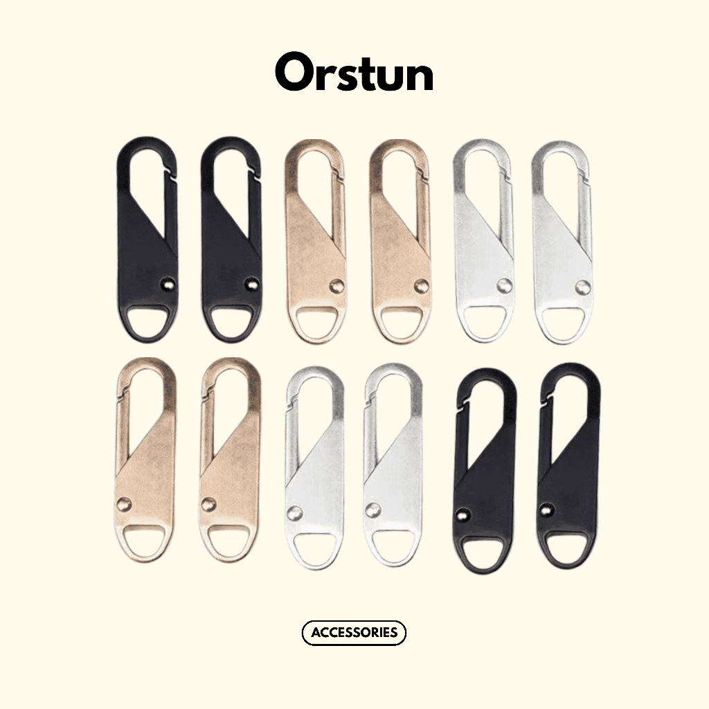 Orstun Zipper | Pengait Restleting Universal - Zipper Tas Centelan Gantung