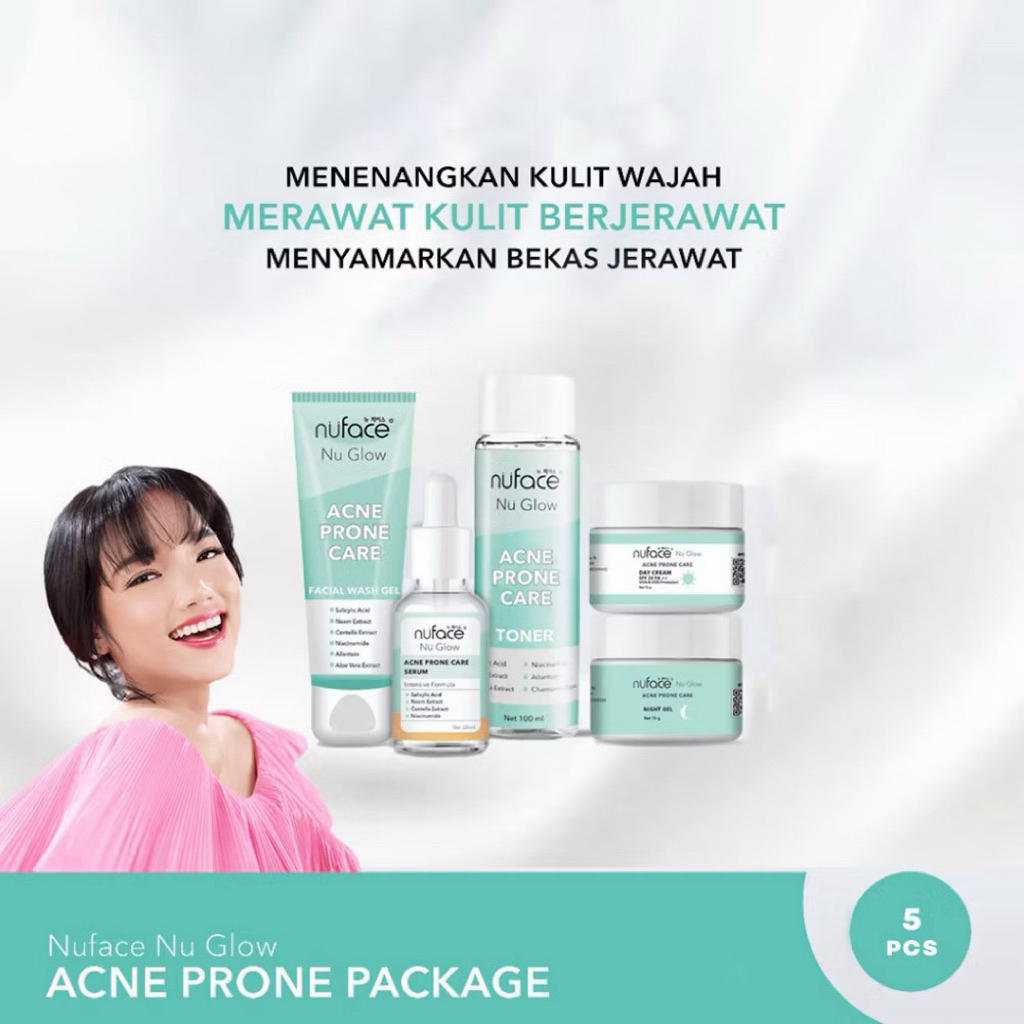 Paket Nuface Fuji Glow Bestie 5in1 Series Paket Murah