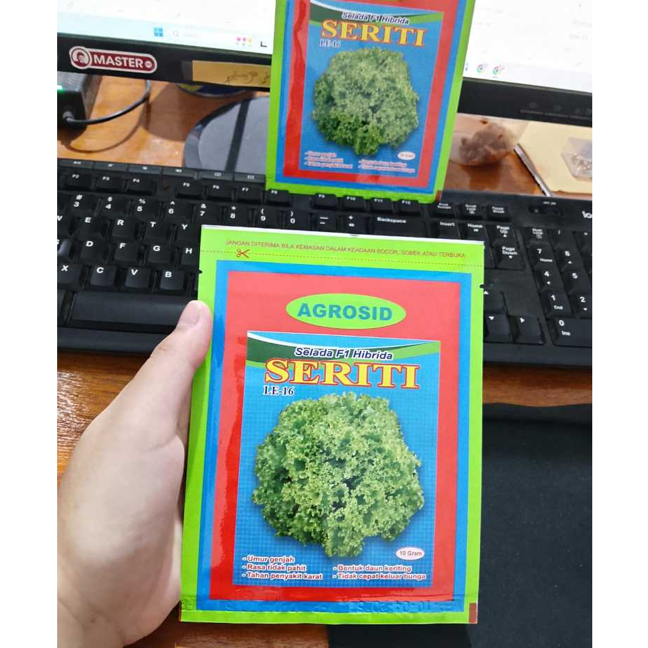Benih Selada F1 Seriti 10gr - Rasa Tidak Pahit, Tahan Penyakit Karat