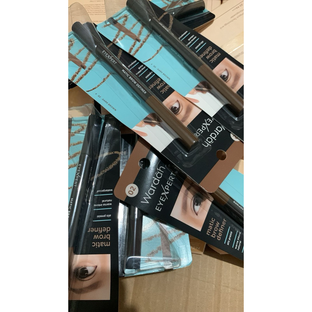 Wardah Eyexpert Pensil Alis Matic Brown