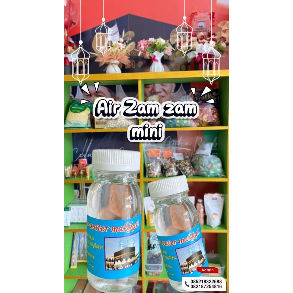 Air Zam-Zam Mini | 100% Asli Air Zam-Zam TERMURAH ORI