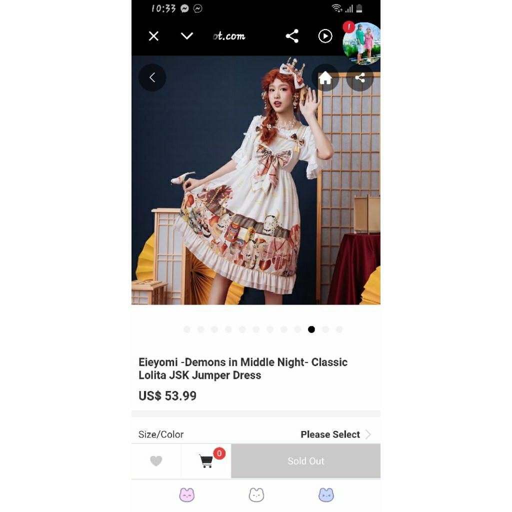 Lolita Dress Gaun Lolita