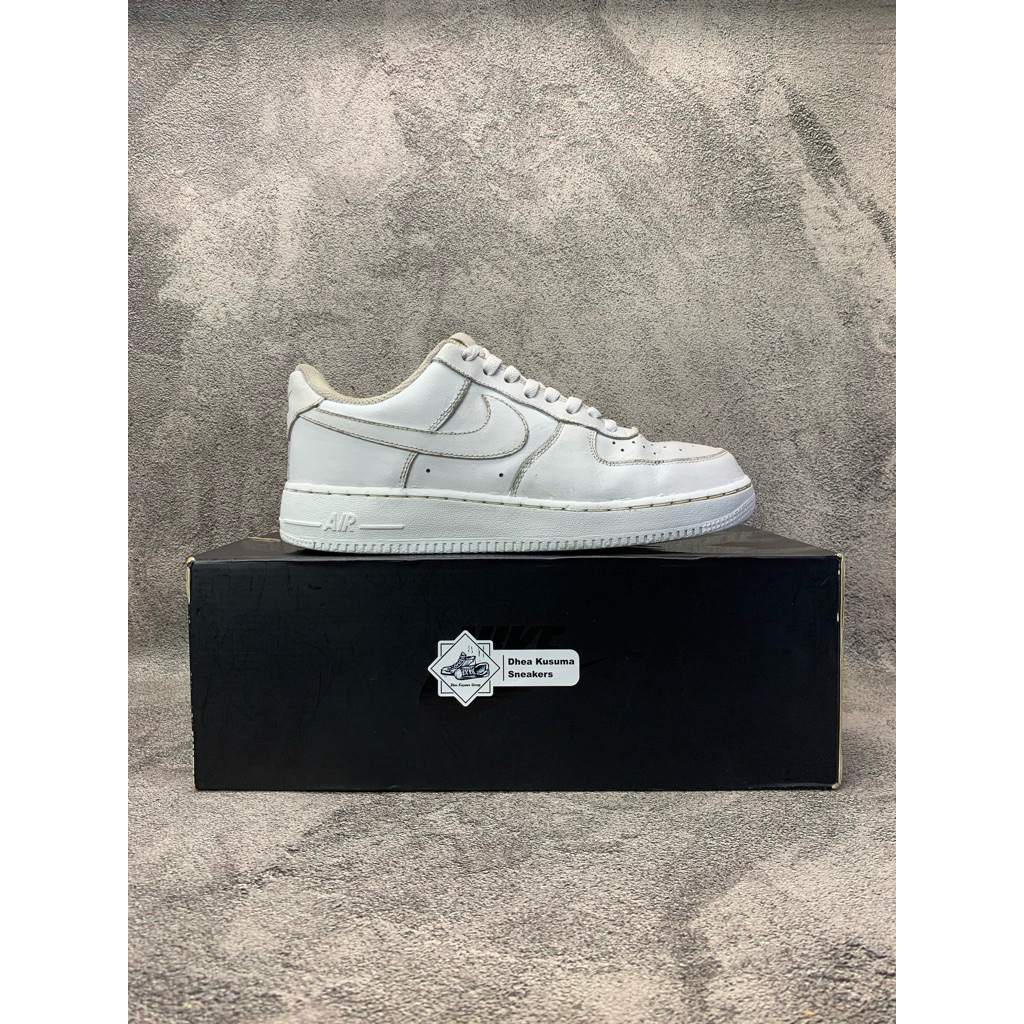 Sepatu Second Casual  AF1 Full White  Size 41 Insole 26 cm  Original Guarantee 100%