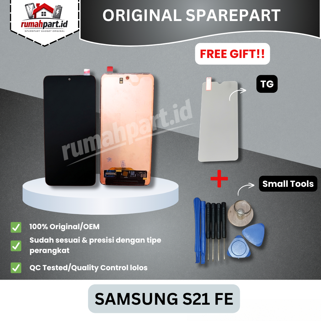 LCD + FRAME SAMSUNG S21 FE ORIGINAL