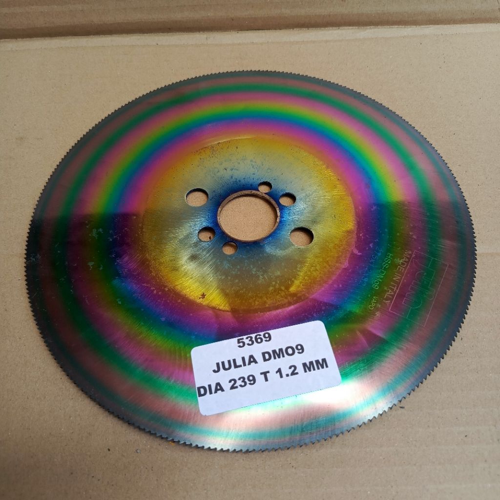 A077 Circle Saw HSS / Gergaji HSS / Bahan Taji Ayam / Bahan Pisau Premium