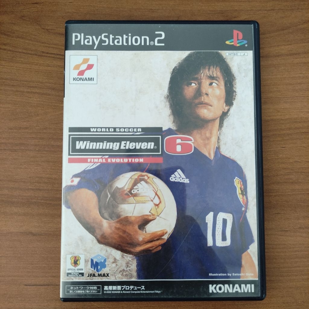 Kaset DVD PS2 Winning Eleven 6 (JAP)