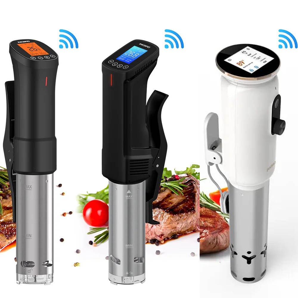 InkBird Smart Sous Vide WiFi - Slow Cooker Temperatur Presisi & Akurat ISV-100W / ISV101W (1000 Watt