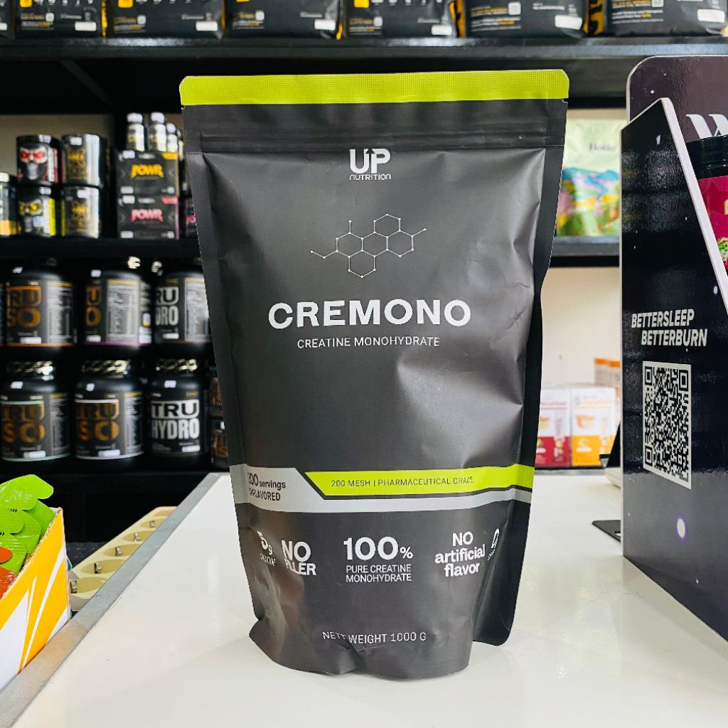 UP Nutrition CREMONO 1000g - 100 % Creatine Monohydrate Meningkatkan Stamina