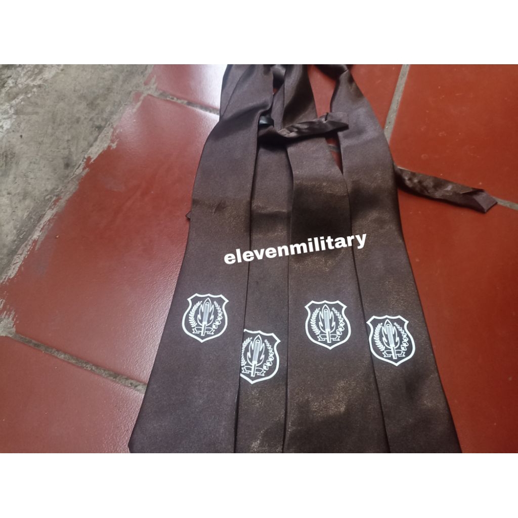 Promo Dasi coklat satpam,Dasi security