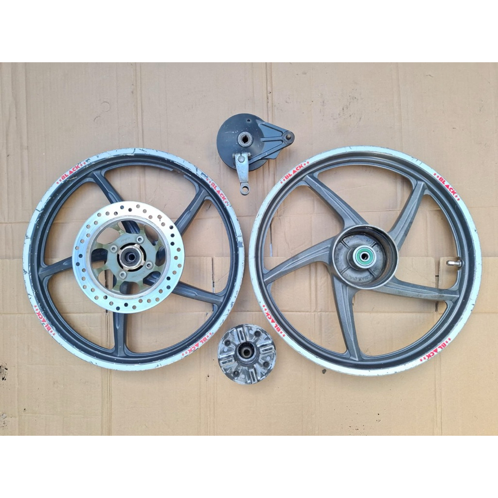 velg set supra x 125 tromol