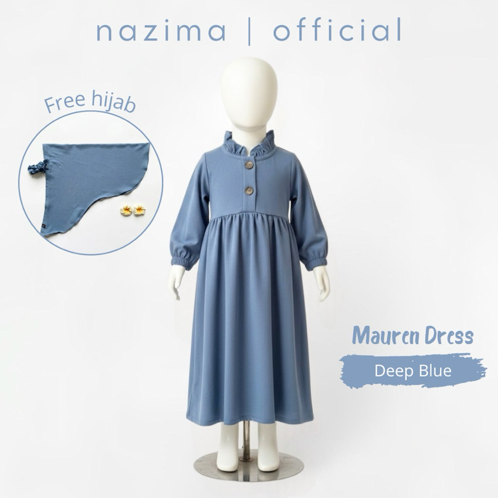 Nazima Gamis Anak Mauren Dress