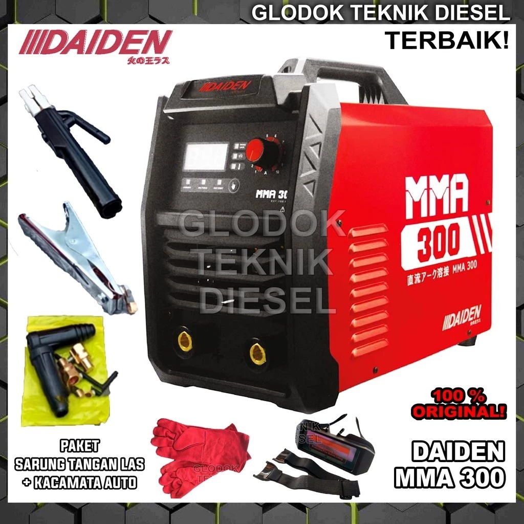 Daiden MMAi 300A Mesin Las Inverter
