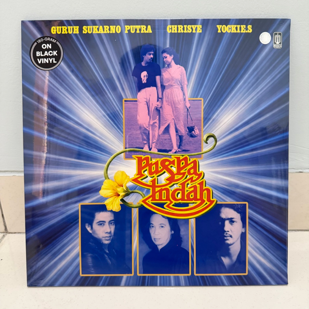 LP Vinyl Chrisye Puspa Indah Piringan Hitam (Black Vinyl)