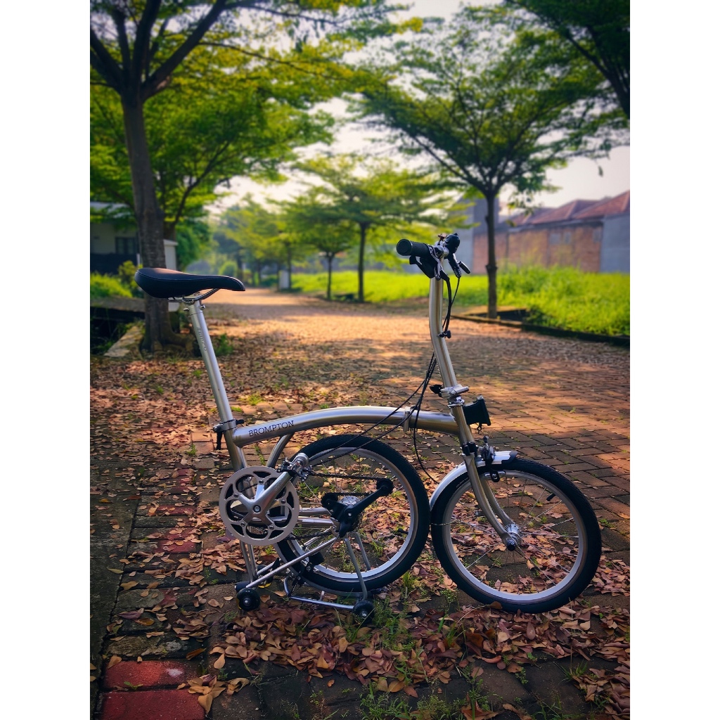 Sepeda Lipat Folding Bike 3Sixty M3S Nickel Edition not Brompton Element Pikes