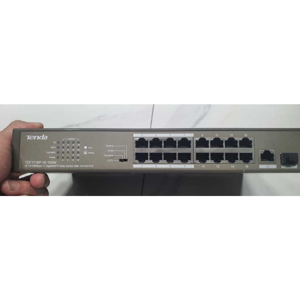 Switch Tenda POE & Switch POE TP Link