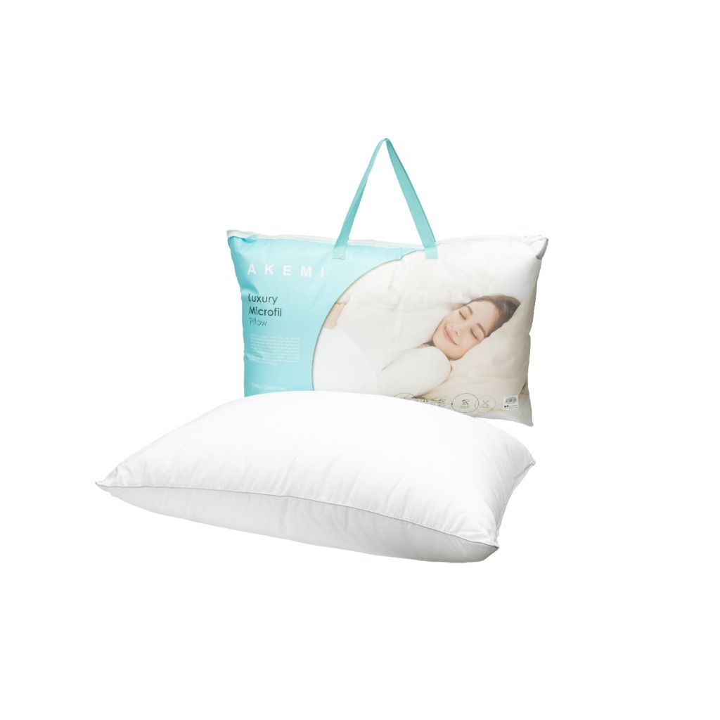 AKEMI Sleep Essentials Luxury Microfil Pillow
