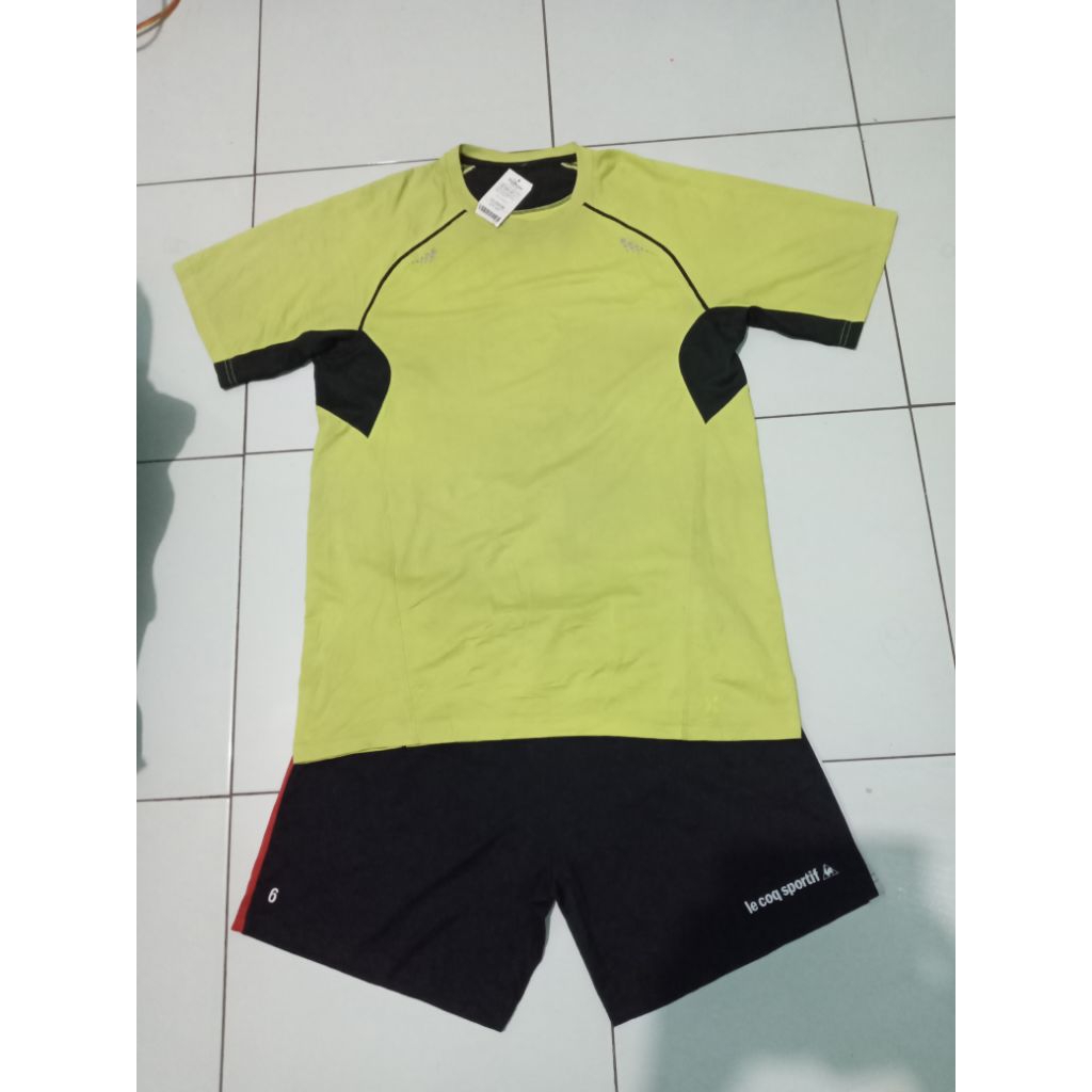 Le coq sportif size L (celana+baju)