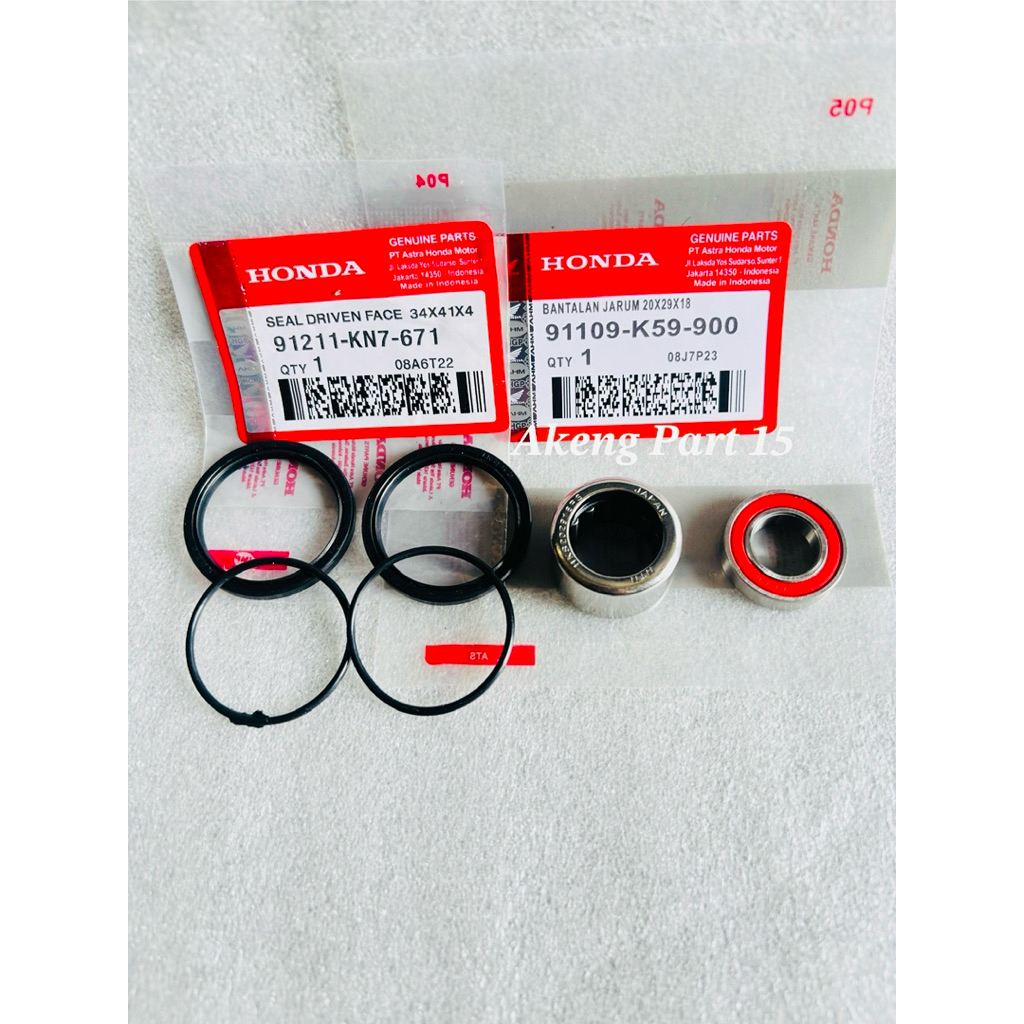 Bearing bambu Pully K59+Seal sil Oring Pully KN7 Honda Vario 150 Led old,Vario 150 new,PCX 150 CBU,A