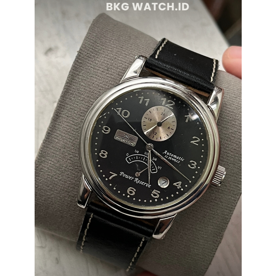 NORTON Automatic 42 mm – Open Heart Style – Second Original – Leather Strap A.M