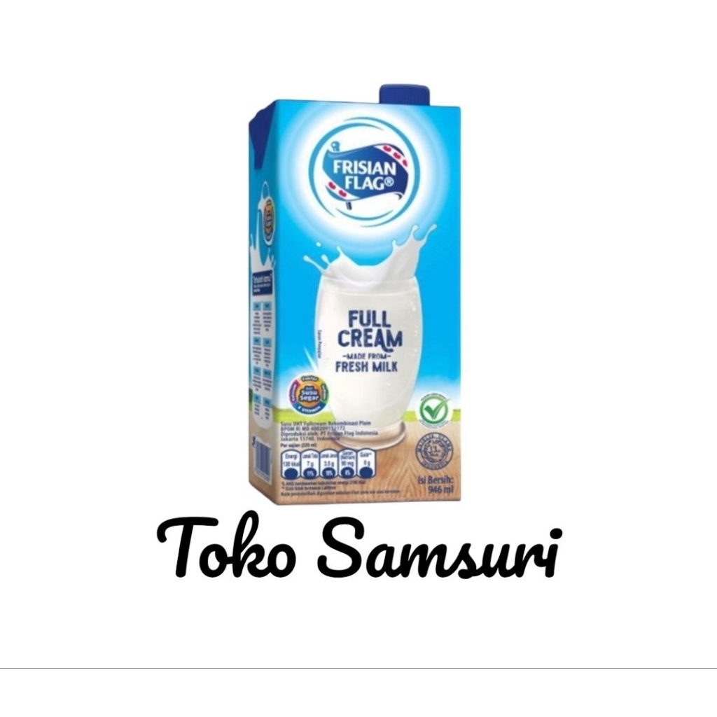 FRISIAN FLAG • Susu UHT Frisian Flag 946ml