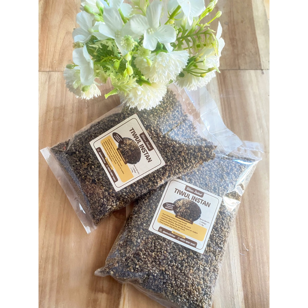 Tiwul instan hitam 500 gr asli blitar