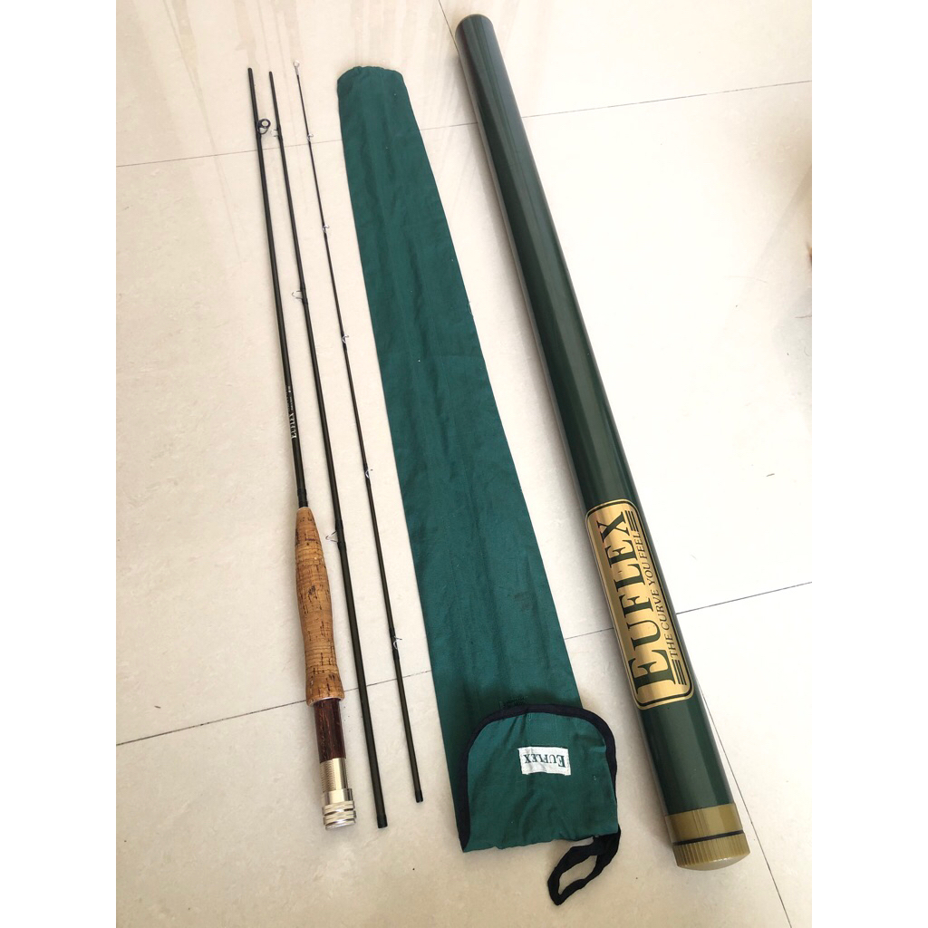joran fly fishing tiemco euflex 4wt bekas