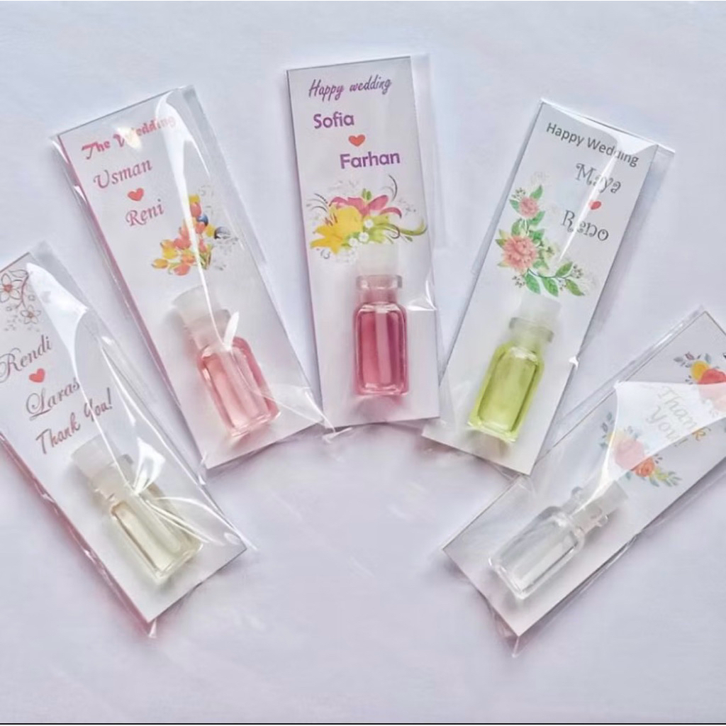 (100pcs )SOUVENIR PARFUM FASHION, SOUVENIR PERNIKAHAN