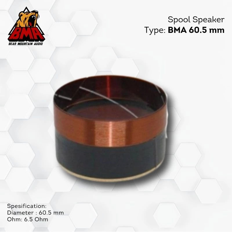 Spull Speaker BMA 60.5 mm High Quality - Voice Coil 60.5mm SBS SEMARANG