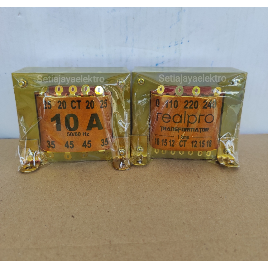 Trafo 10A CT 45V REALPRO