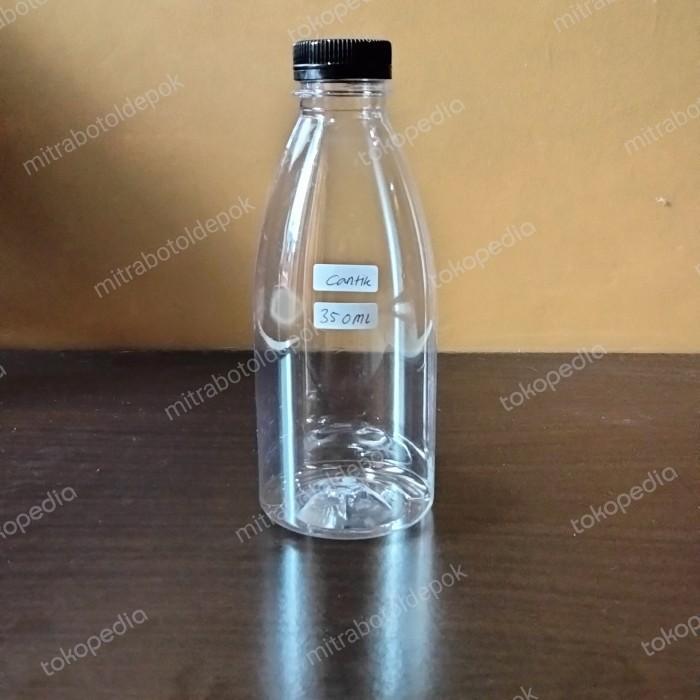 Botol Cantik/Botol Plastik/Valencia 350ml SN- Eceran Packing Buble