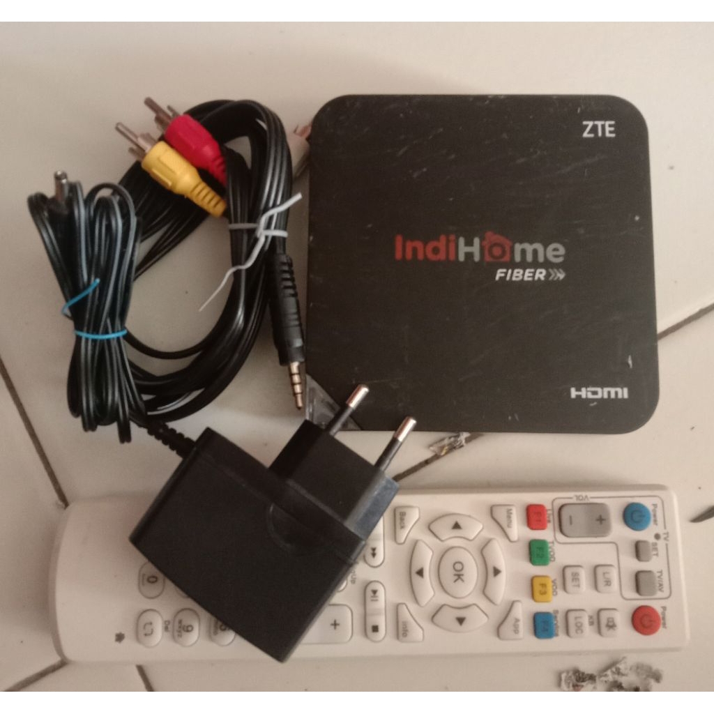ANDROID BOX TV ZTE B760H SUDAH ROOT SIAP PAKAI Bekas Normal murah Fullset