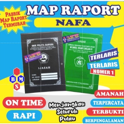 MAP RAPORT K13 / MAP IJAZAH NAFA SABLON 2 SISI TANPA ISI