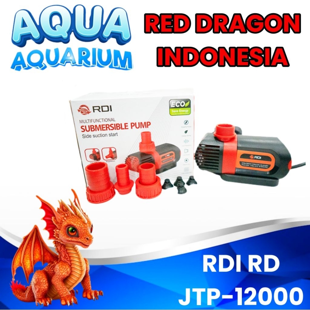 POMPA KOLAM RDI RD JTP 12000 WATER PUMP KOLAM IKAN JTP 12000