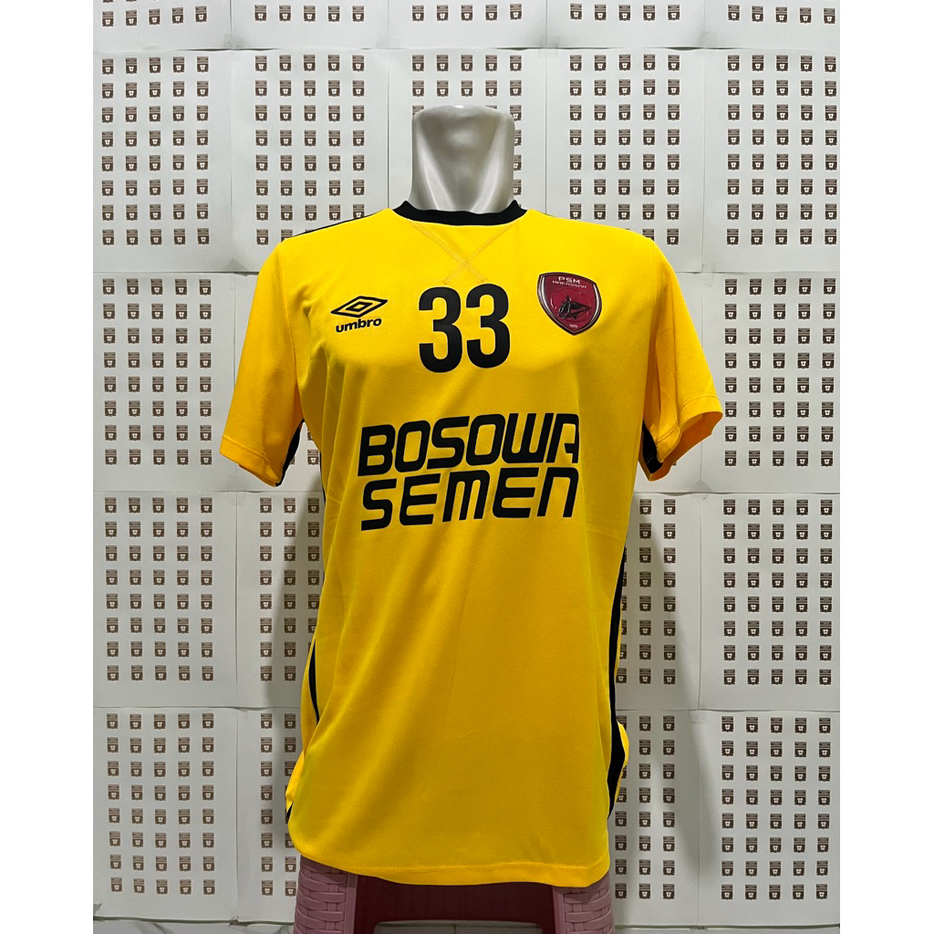 Jersey Original PSM Makassar Goalkeeper Home 2019 Miswar