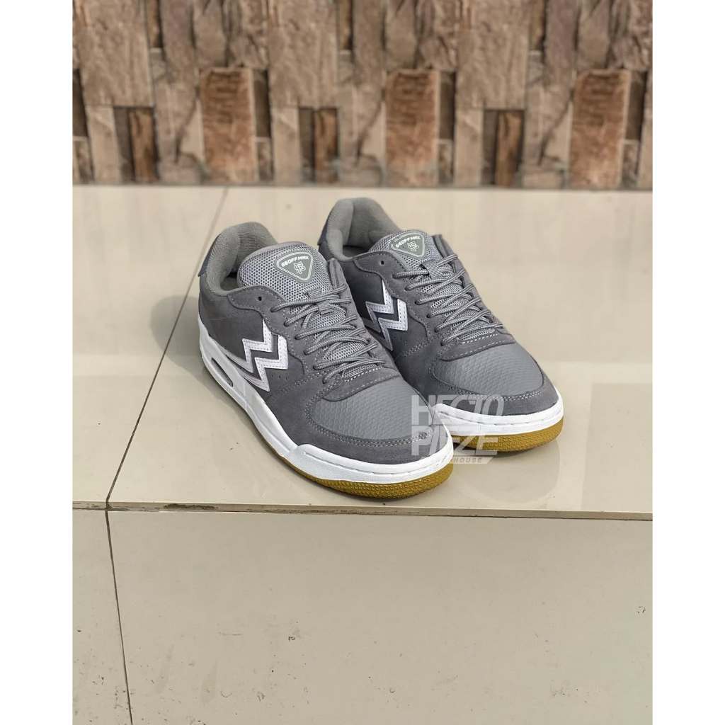 [ LIMITED SERIES ] Geoff Max - Stance FS Grey White | Sepatu Sneakers/ Skateboard/ BMX /Sportstyle