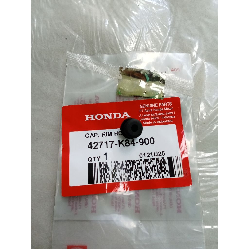 Cap Rim Hole Karet Penutup Lubang Pelk Honda CRF150L