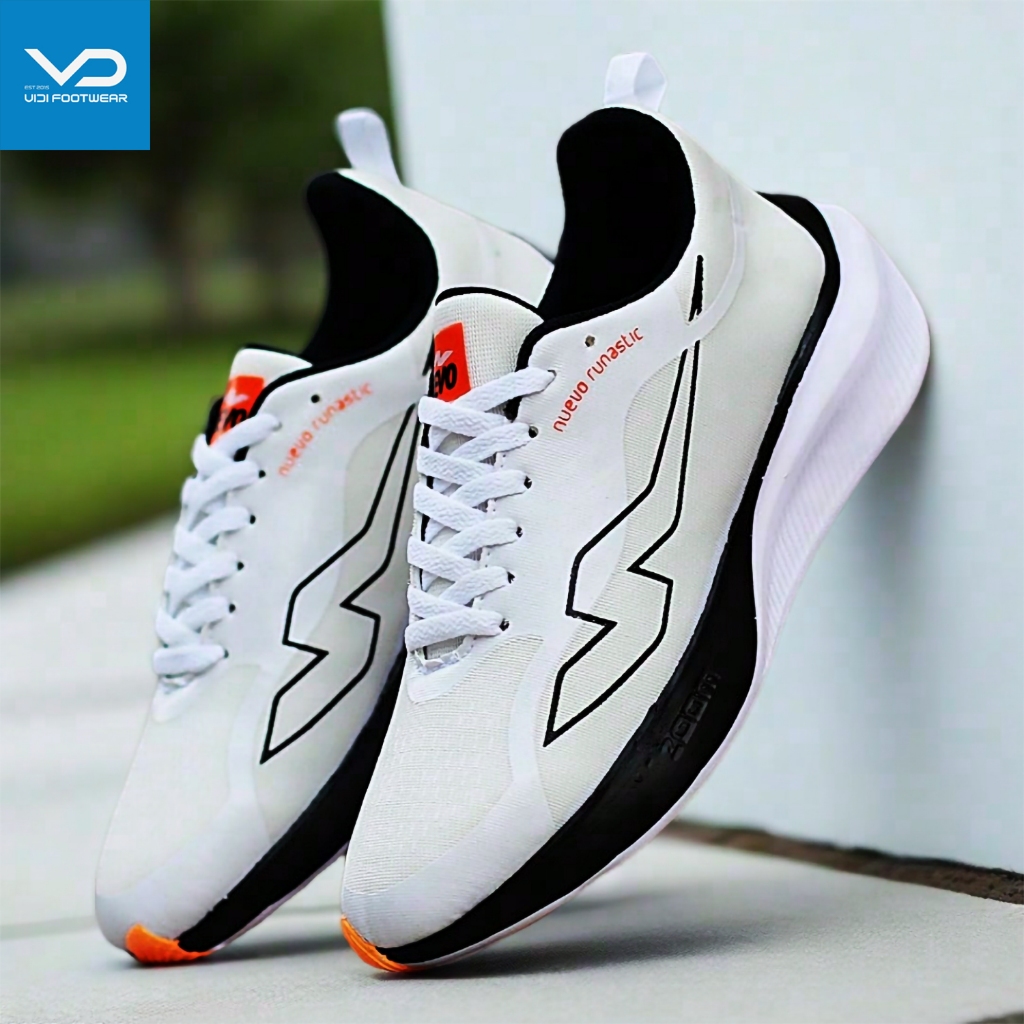 Sepatu Running Jogging Nuevo Runastic Putih Sneakers Olahraga Running Pria Ringan Murah