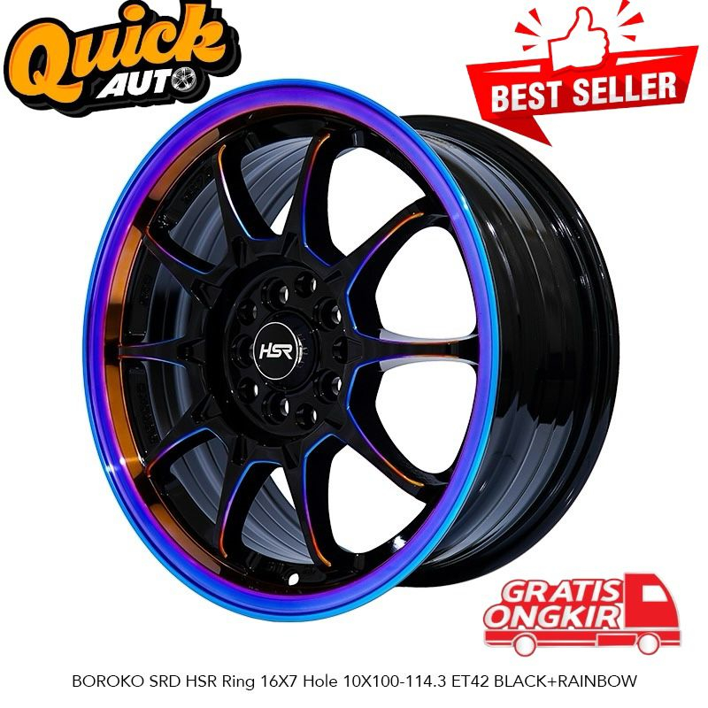 Velg Mobil Palang Ce28 R16 Untuk Rush Terios Ertiga Altis Innova Dll HSR BOROKO SRD PCD 5X100-5X114,