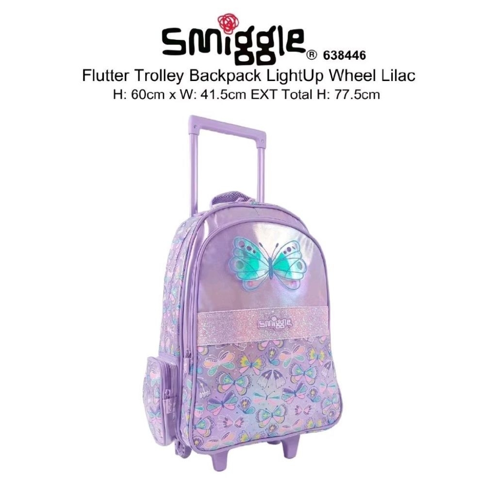 Smiggle Tas Anak Sekolah /Tas Sekolah Anak Cewe/Tas Koper